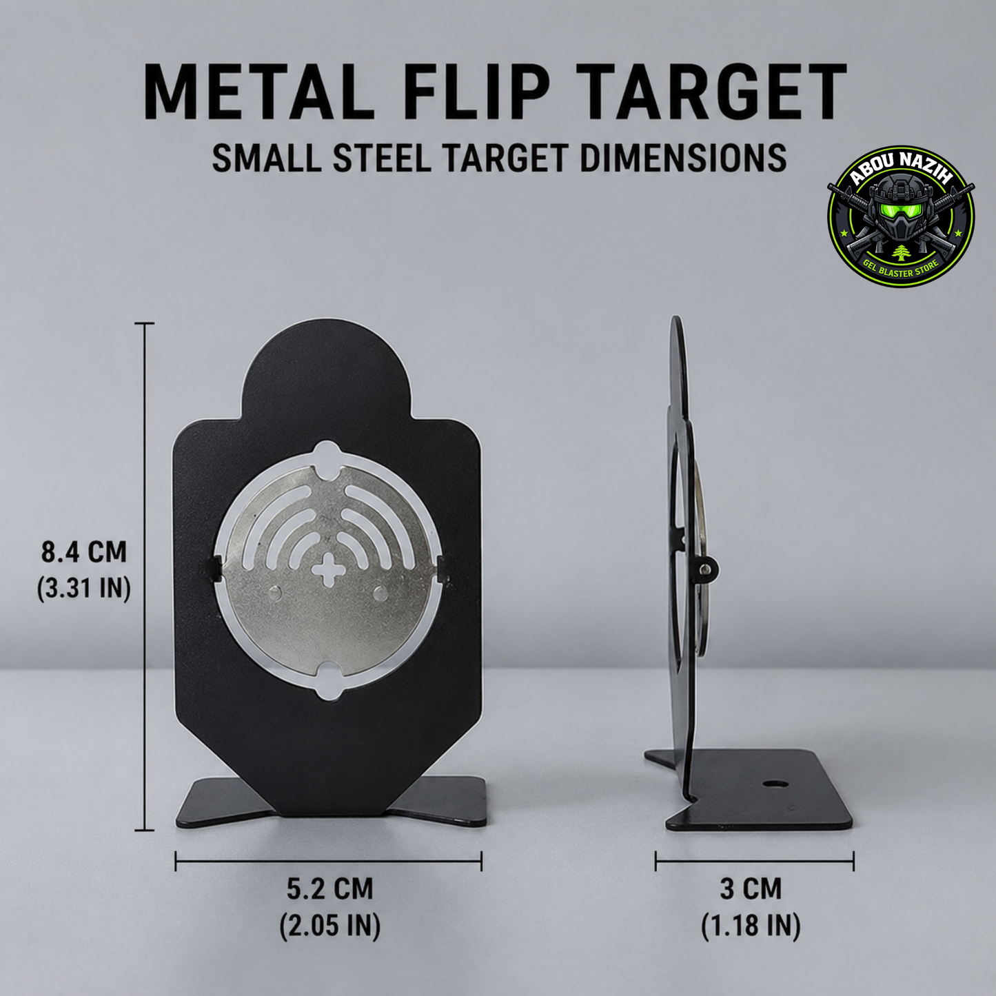 Metal Flip Target