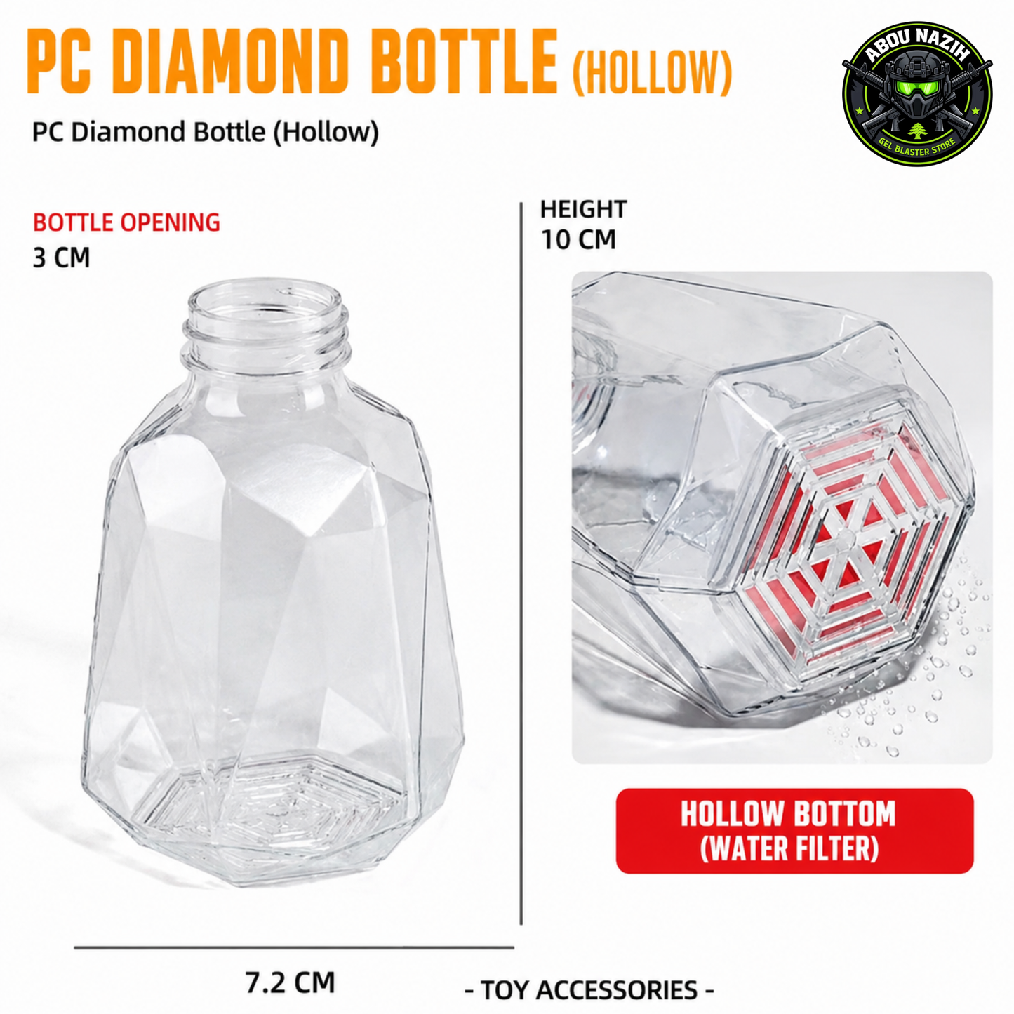 PC Diamond Bottle Target
