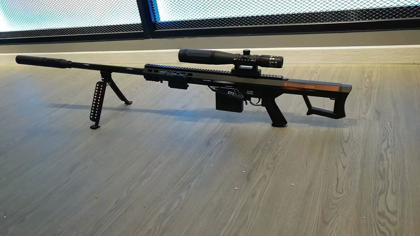 2025 BARRETT M82A1 Gel Blaster Toy Gun Sniper