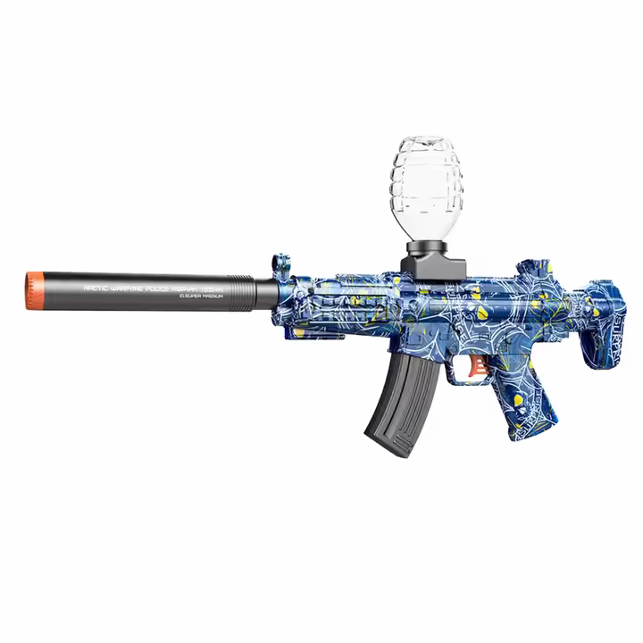 New MP5 Gel Ball Blaster Toy for Indoor/Outdoor Play - High Speed, Rechargeable and Reusable, Gift for Kids, Christmas