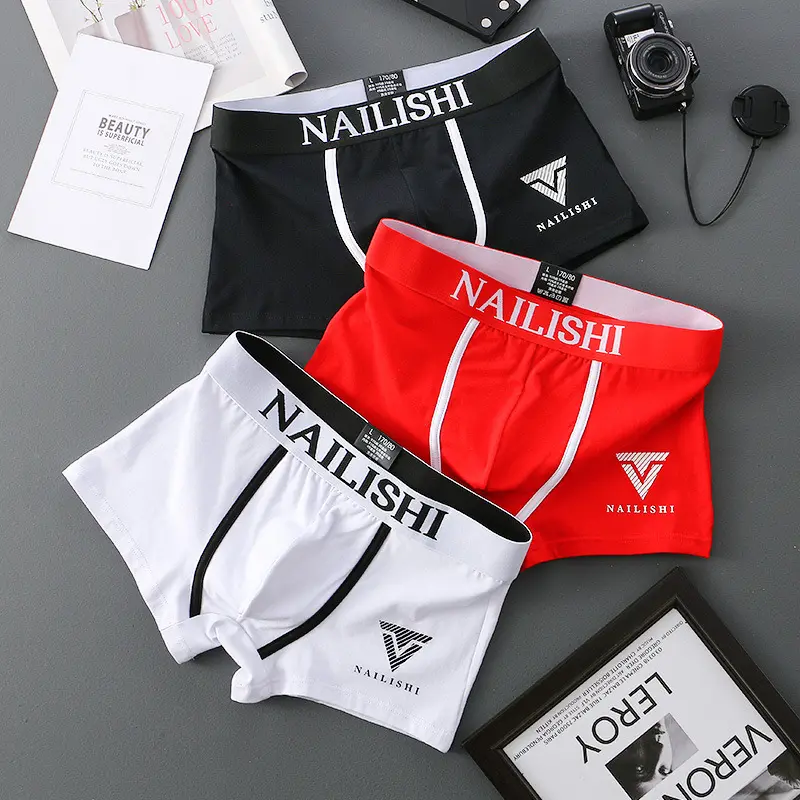 Men's boxers Men's sports shorts high quality cotton men's underwear breathable and comfortable men's boxers boxers size M-3XL