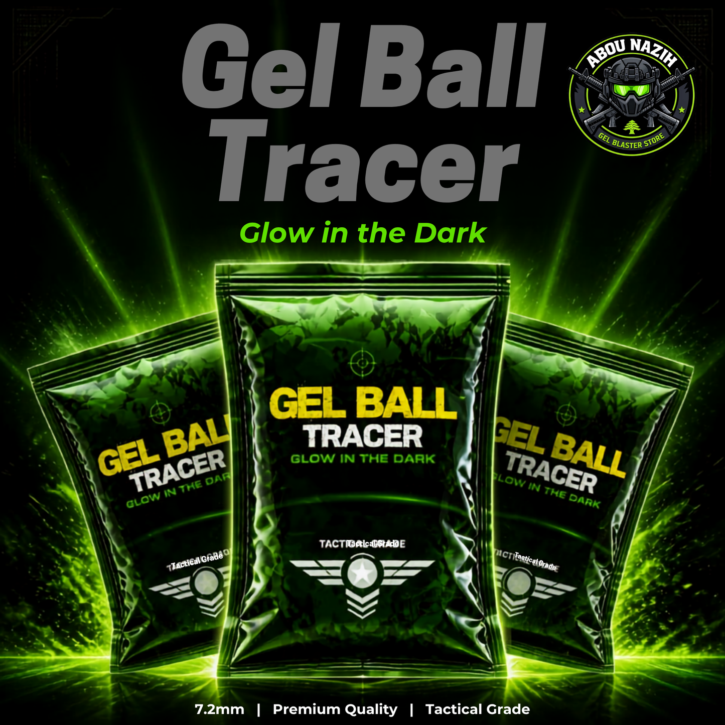 Glow in the Dark Gel Balls