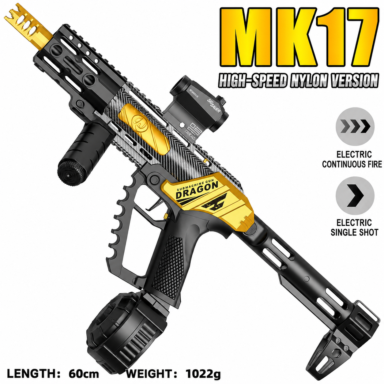 MK17-Red & Black