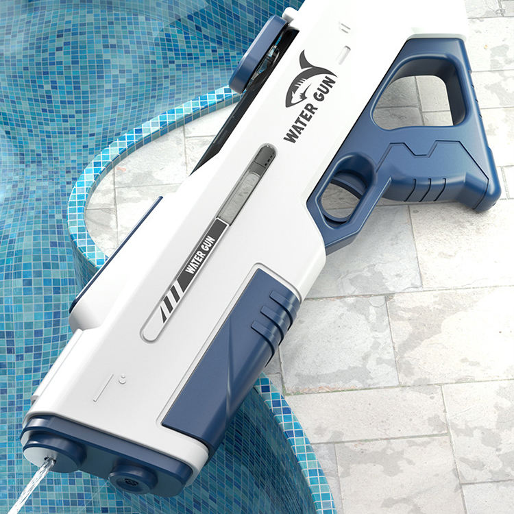 Kids Water Gun Summer Swimming Pool Beach Backyard Outdoor Play Powerful Water Gun Electric Water Spray Gun