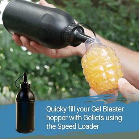 Water Storage Bottle Water Bullet Speed Up Loading for Gel Blaster Toy Gun
