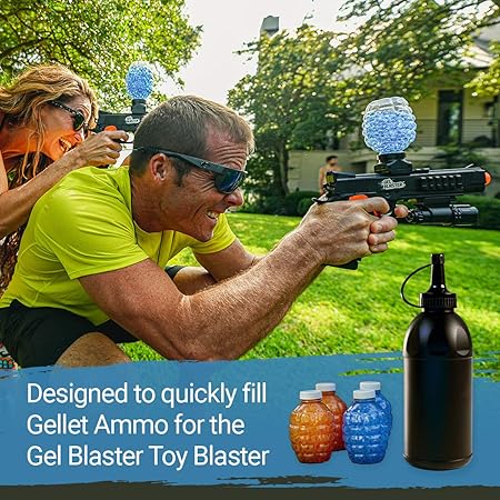 Water Storage Bottle Water Bullet Speed Up Loading for Gel Blaster Toy Gun