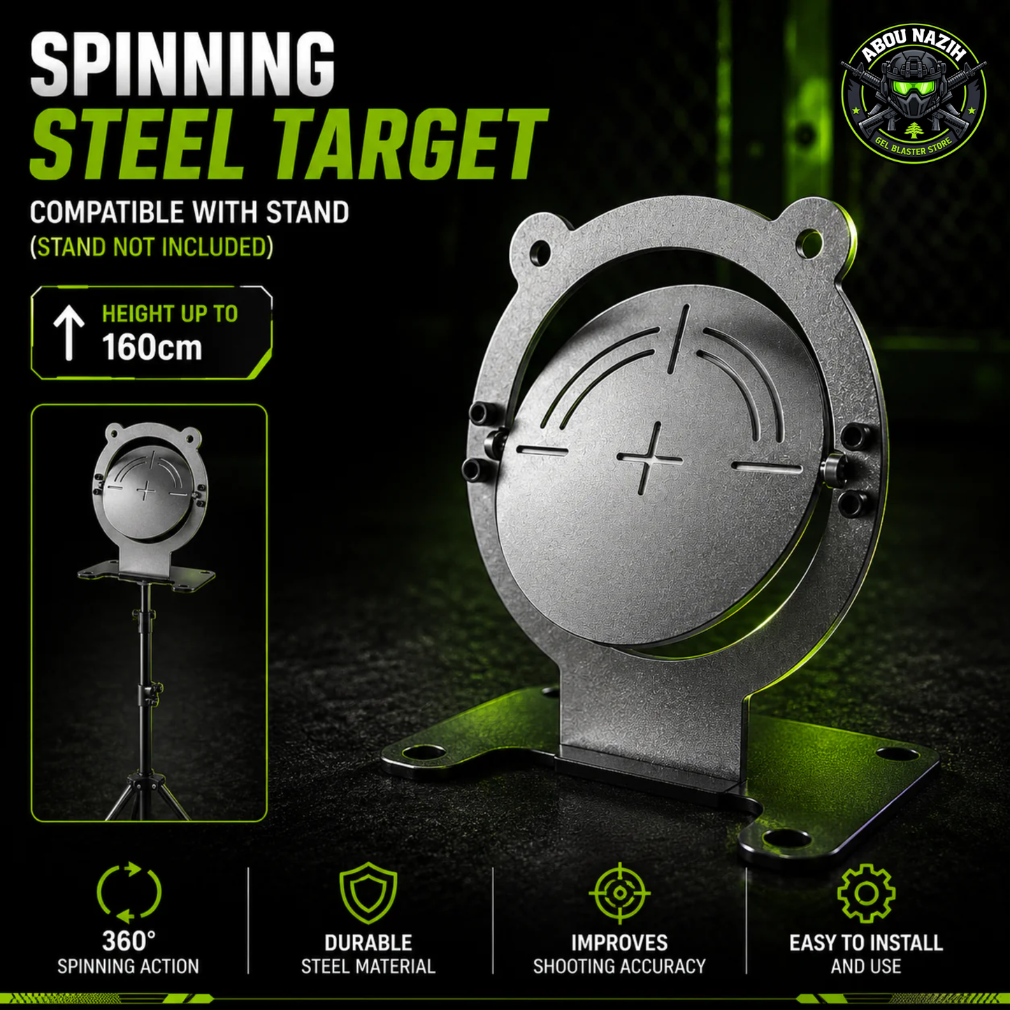 Metal Spinning Target