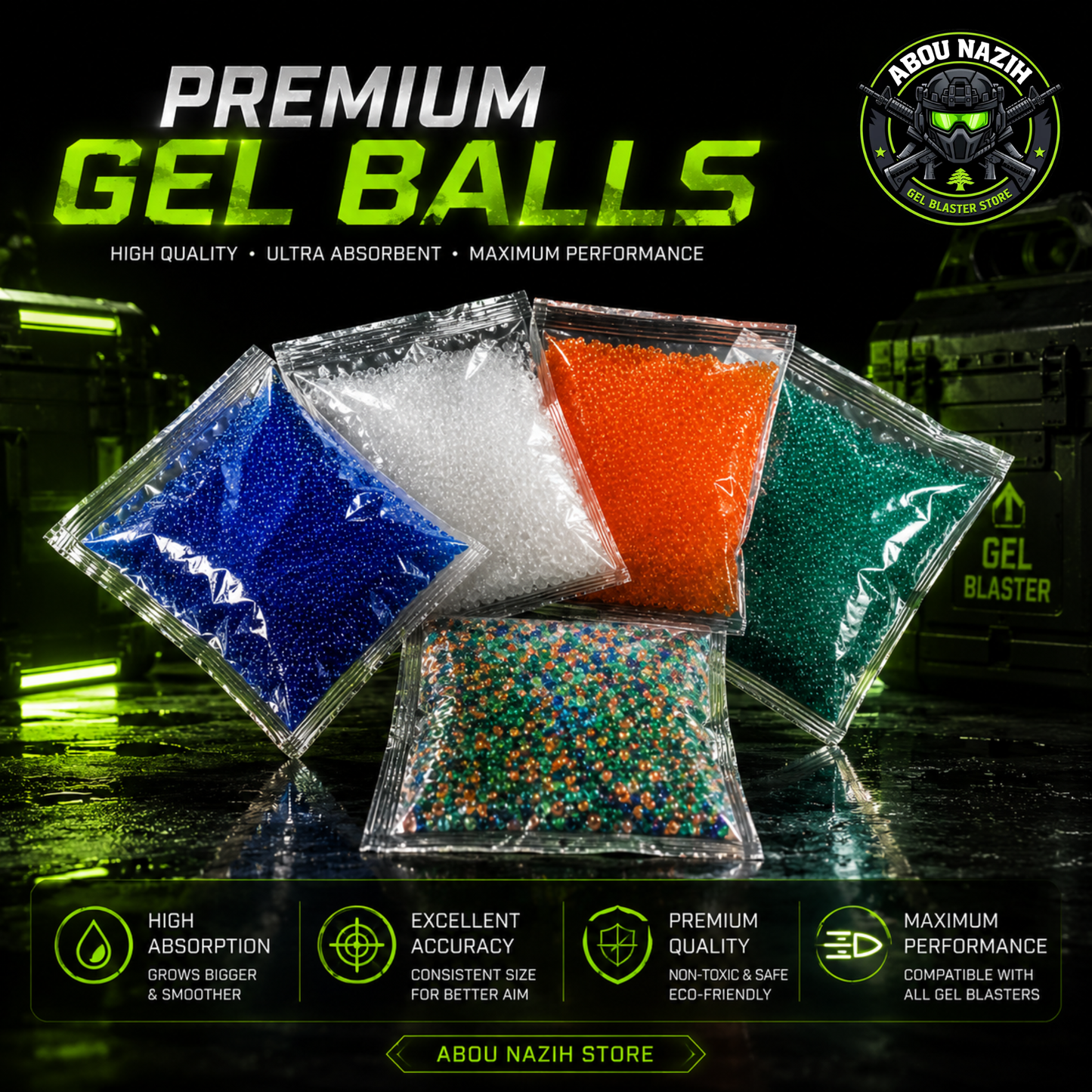 Gel Blaster Bullets