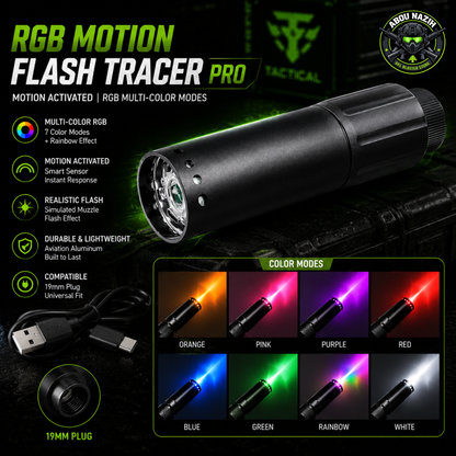 RGB Motion Flash Tracer