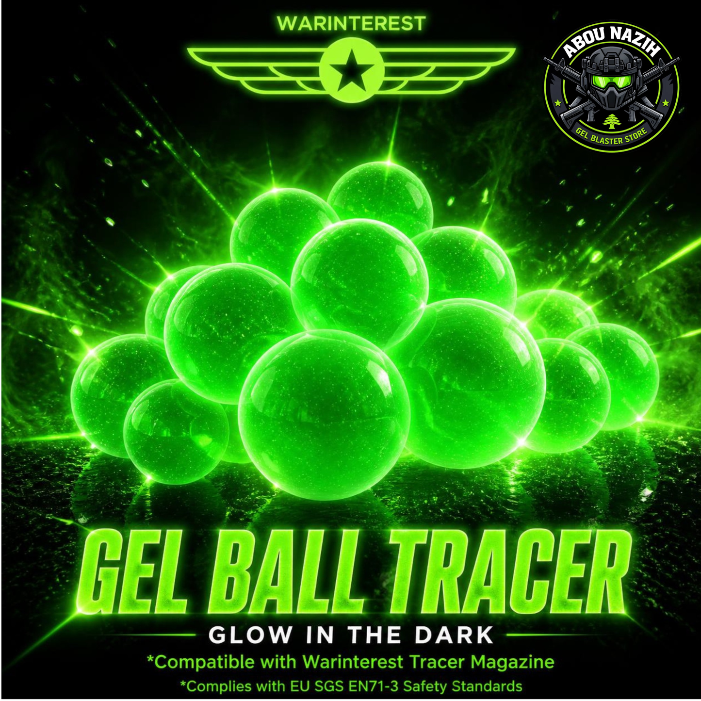 Glow in the Dark Gel Balls
