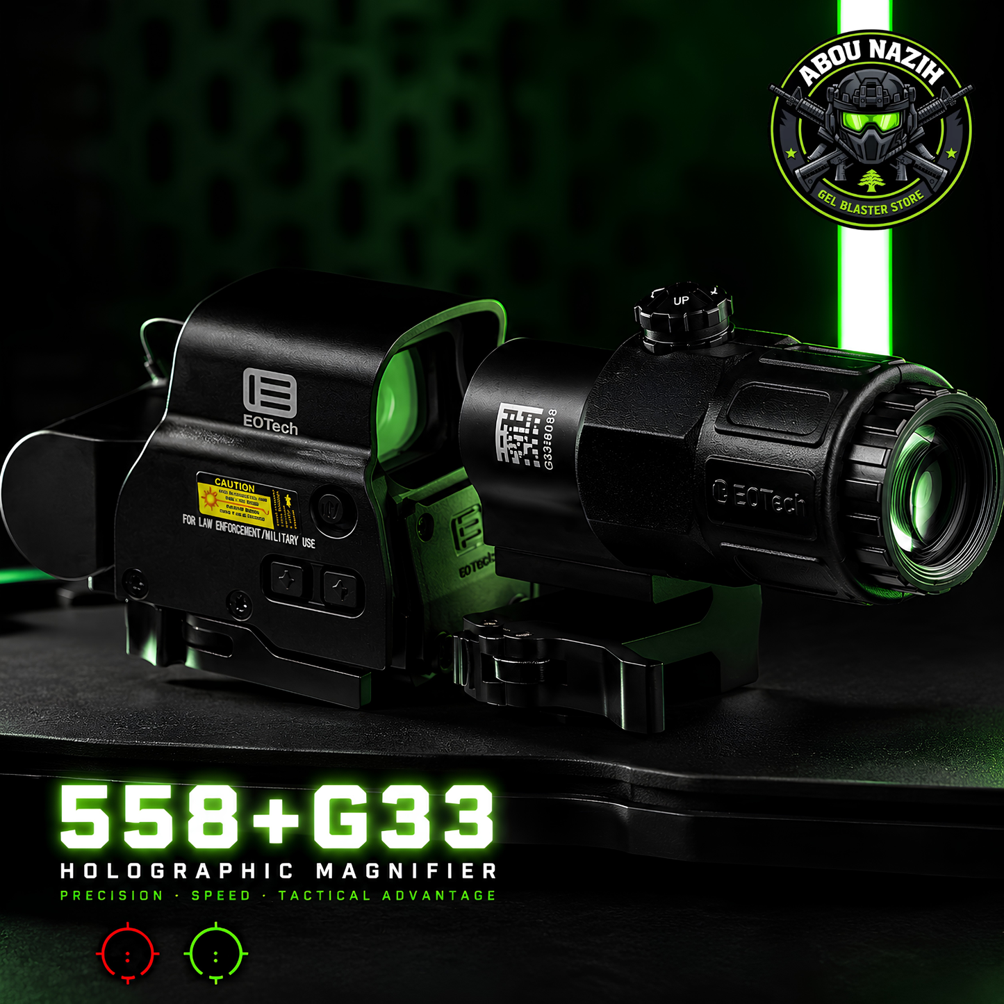 558 & G33 3X Magnifier