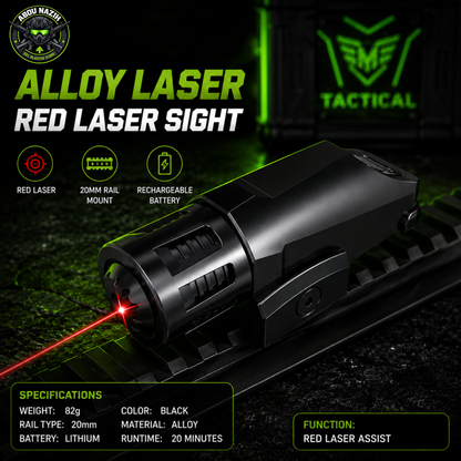 Alloy Red Laser Sight