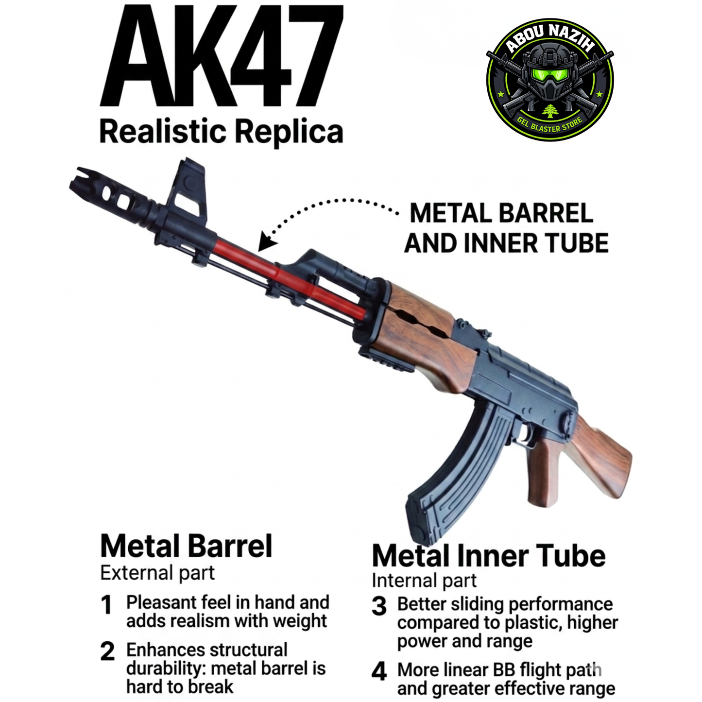AK47 Pro - Nylon & Metal
