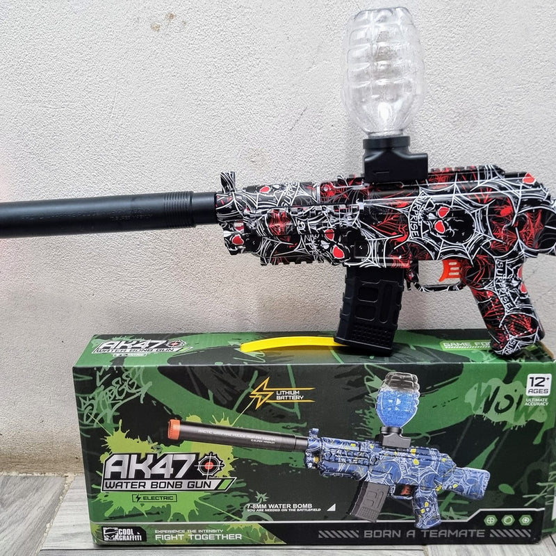 New MP5 Gel Ball Blaster Toy for Indoor/Outdoor Play - High Speed, Rechargeable and Reusable, Gift for Kids, Christmas AbouNazih Store