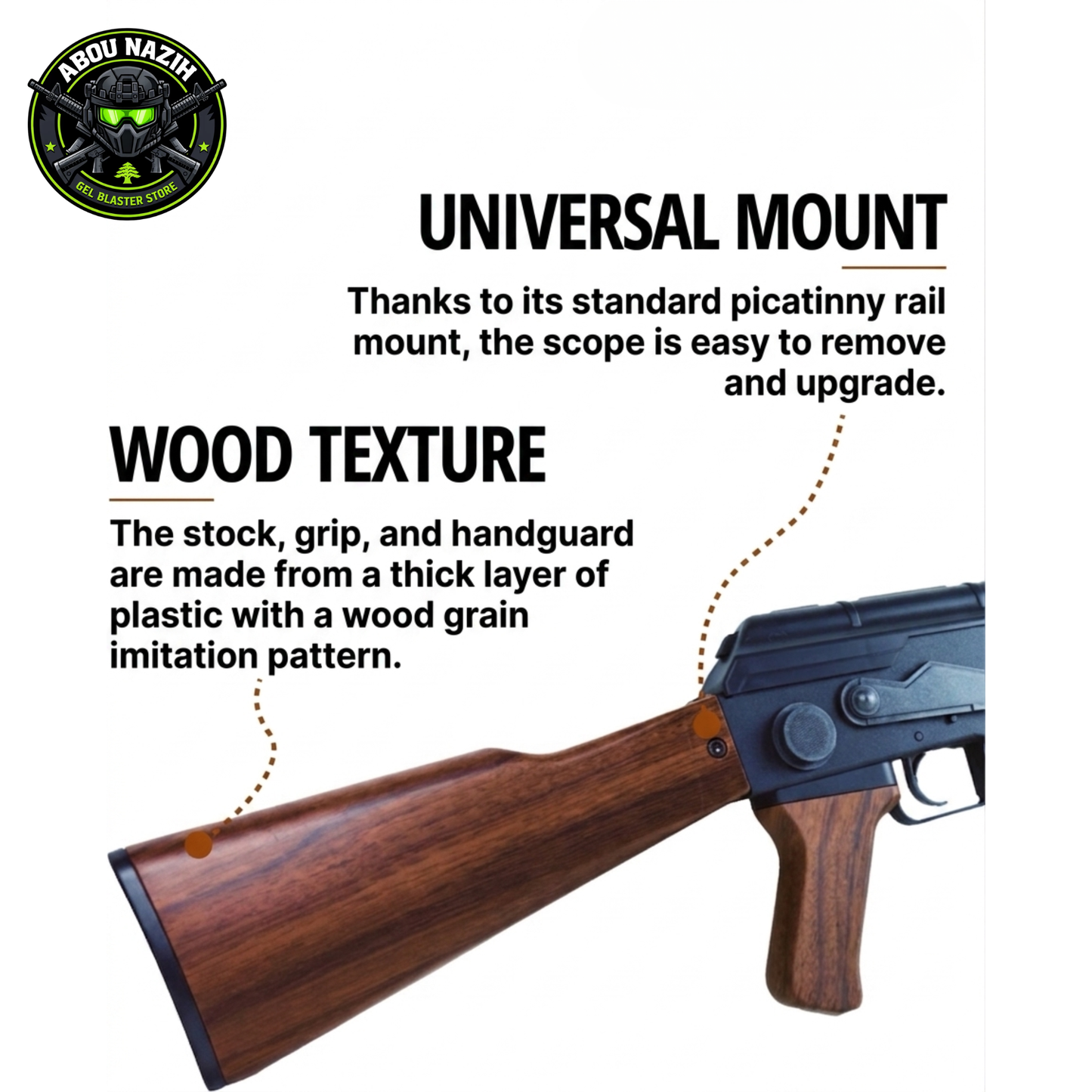 AK47 Pro - Nylon & Metal