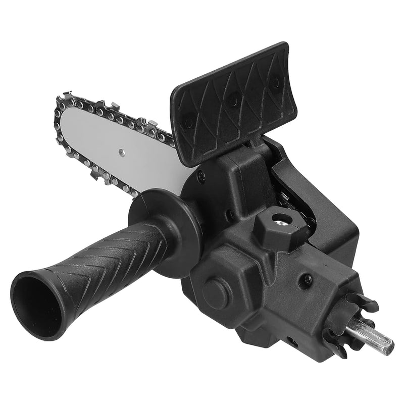 6 Inch Chainsaw Adapter Electric Drill Adaptor to Electric Chainsaw DIY Woodworking Adapter Cutting Power Tool
