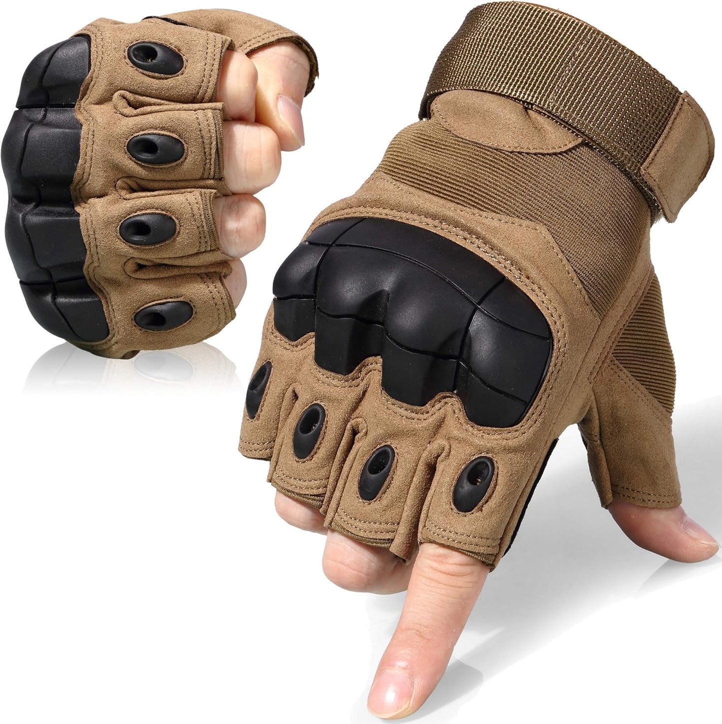 Gym Gloves for Men Cycling  Gymming Close Breathable and Wearable Hand Gloves (L)