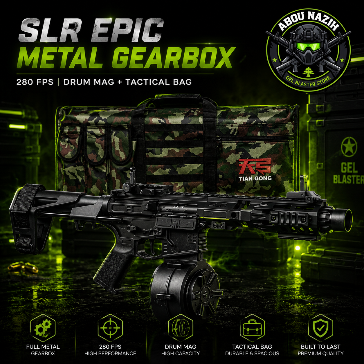 SLR 280 FPS-METAL GEAR