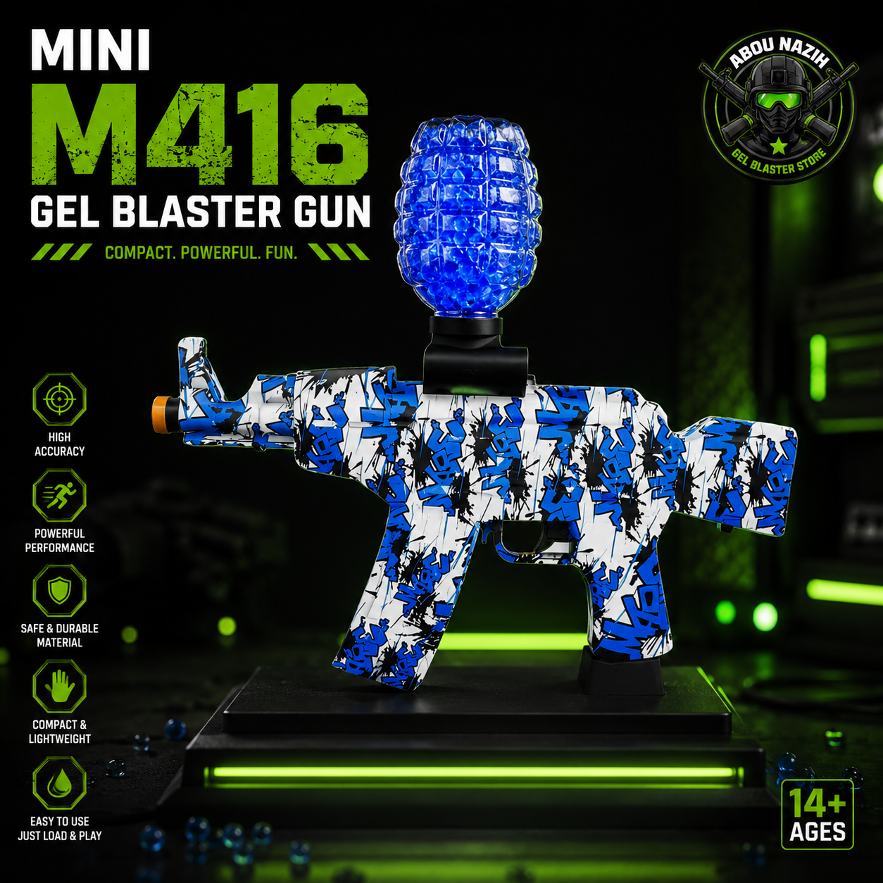 Mini M16 Graffiti Blaster!