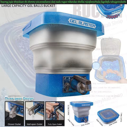Gel Ball Soaking Bucket 4L