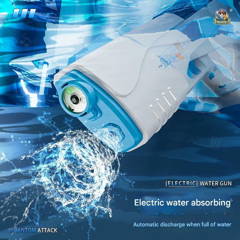 Pulse electric burst water gun water splashing festival equipment toys children boy automatic water absorption high AbouNazih Store