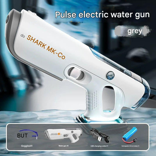 Pulse electric burst water gun water splashing festival equipment toys children boy automatic water absorption high