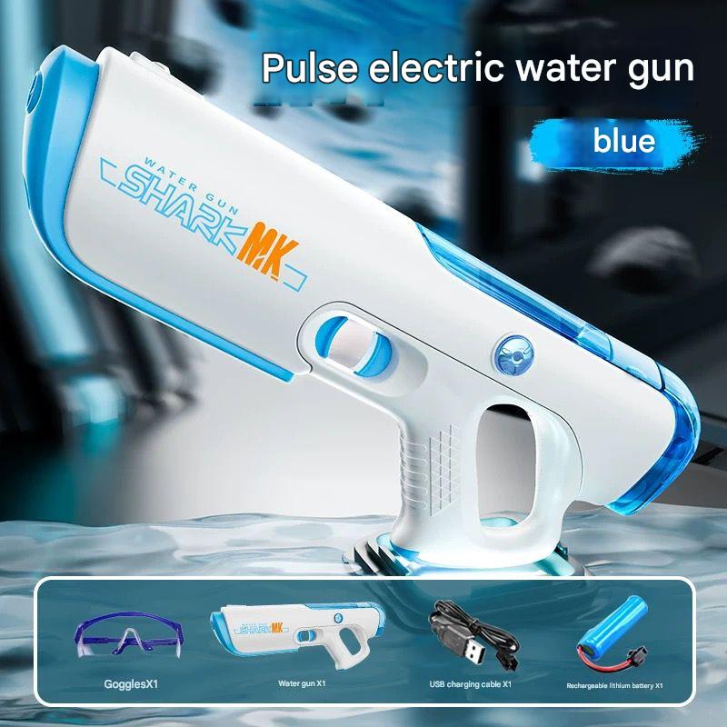 Pulse electric burst water gun water splashing festival equipment toys children boy automatic water absorption high AbouNazih Store