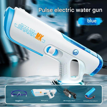 Pulse electric burst water gun water splashing festival equipment toys children boy automatic water absorption high AbouNazih Store