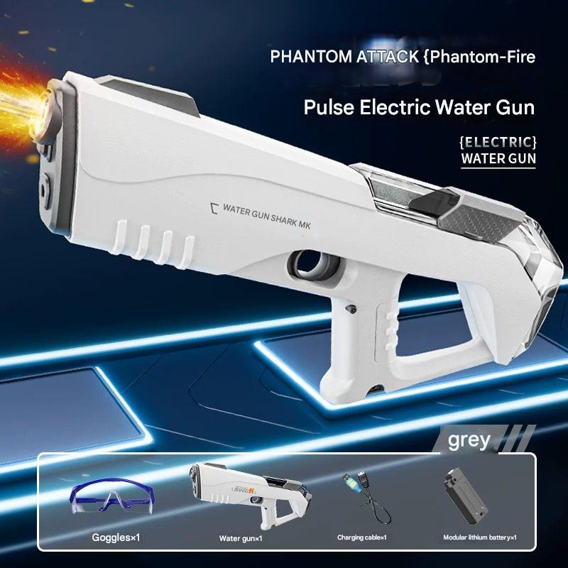 Pulse electric burst water gun water splashing festival equipment toys children boy automatic water absorption high AbouNazih Store