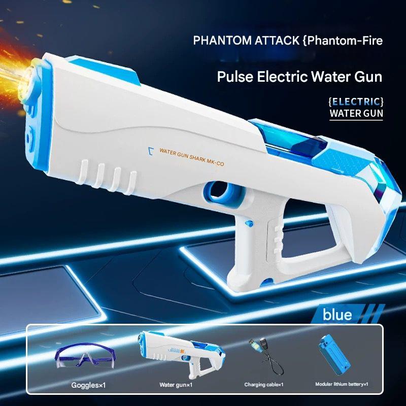 Pulse electric burst water gun water splashing festival equipment toys children boy automatic water absorption high AbouNazih Store