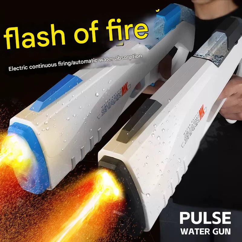 Pulse electric burst water gun water splashing festival equipment toys children boy automatic water absorption high AbouNazih Store