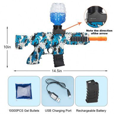 Mini M416 Gel Blaster - Electric Toy Gun -  Gel Balls AbouNazih Store