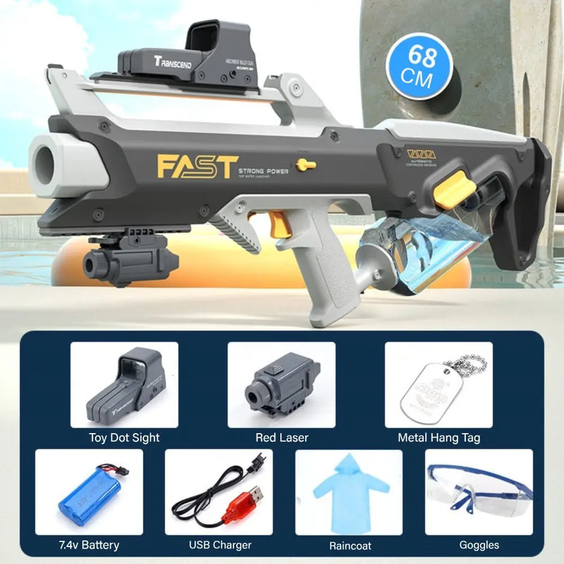 Lehui Fast High Pressure Absorption Electric Water Gun AbouNazih Store