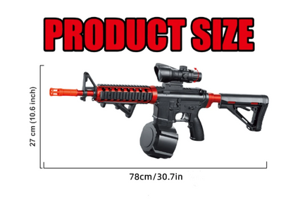 M4A1, Gel Ball Gun - Manual and Automatic Dual Firing Mode, High Performance Gel Ball Gun by Hauberg, Christmas and New Year Gift AbouNazih Store
