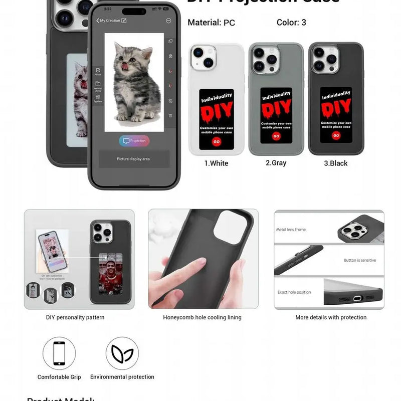 E-ink Screen Phone Case (NFC Connectivity) My Store