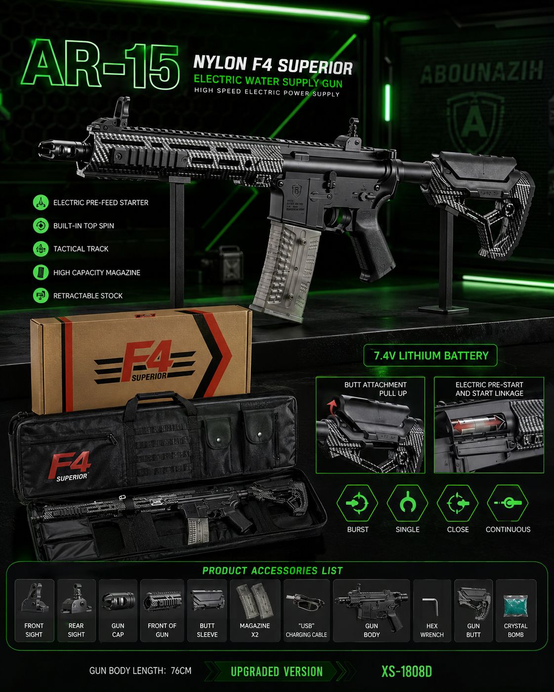 F4 Carbon Fiber Edition AR-15