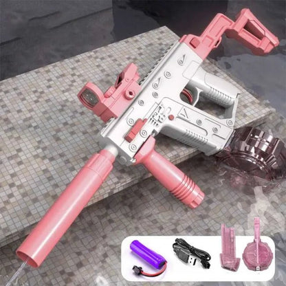 GEL TOY NATION Electric Long Vector Mag Fed Water Squirting Toy Gun AbouNazih Store