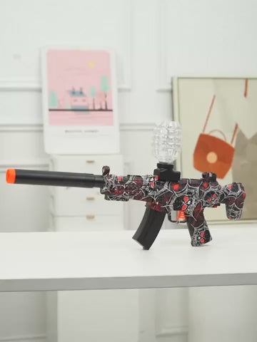 New MP5 Gel Ball Blaster Toy for Indoor/Outdoor Play - High Speed, Rechargeable and Reusable, Gift for Kids, Christmas