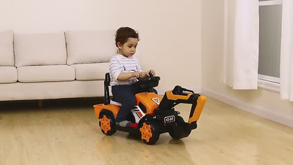 Kids Electric Excavator Ride